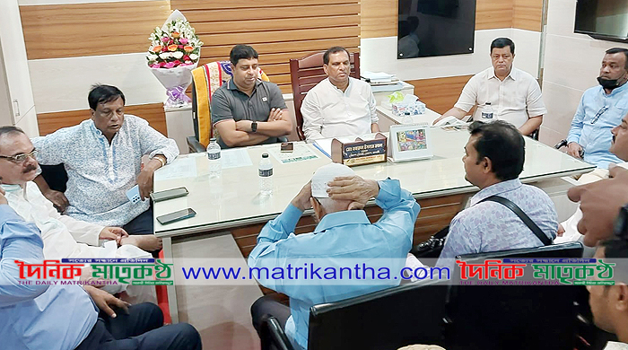 গোয়ালন্দে নির্বাচনোত্তর শুভেচ্ছা বিনিময়ে জেলা পরিষদের নবনির্বাচিত চেয়ারম্যান